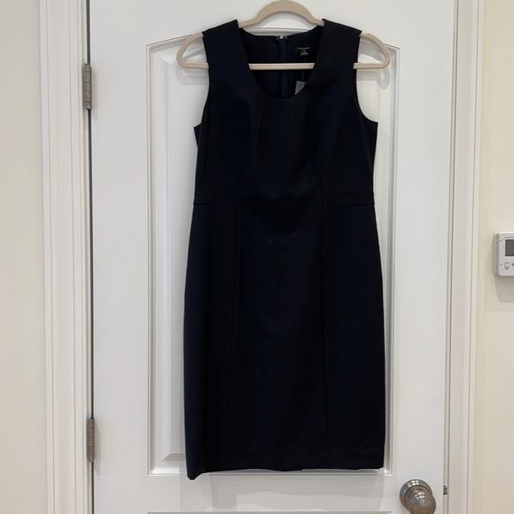 Ann Taylor dress 4p dark blue - Picture 1 of 6